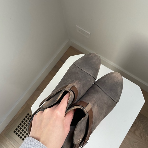 Rag & bone gray ankle boots - Picture 3 of 5